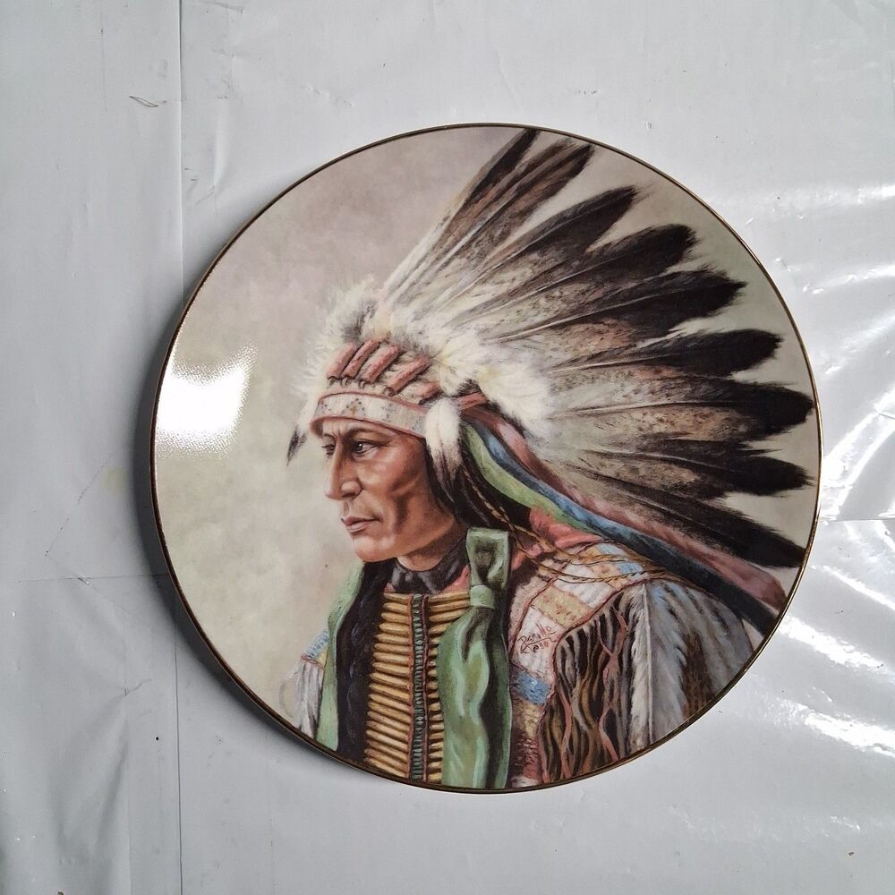 Courage of the Arapaho Collector Plate 8.5” by Gregory Perillo